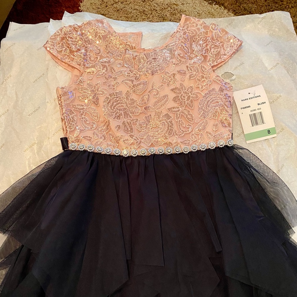 Girls size 8 Rare Editions fancy dress. Purchased from Von Maur!